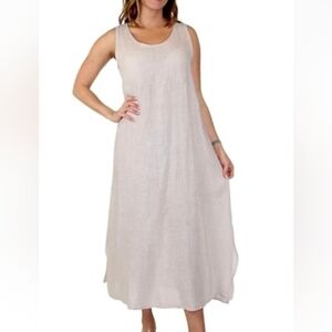 Saga Made In italy White Sheer Swim Cover Up Dress LG NWT *P